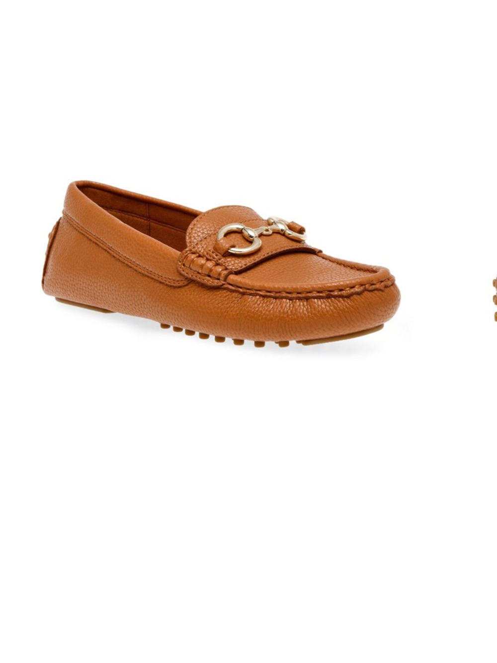 Anne Klein Chrystie Moccasin Driver Loafers – NWT – Cognac – Size 9